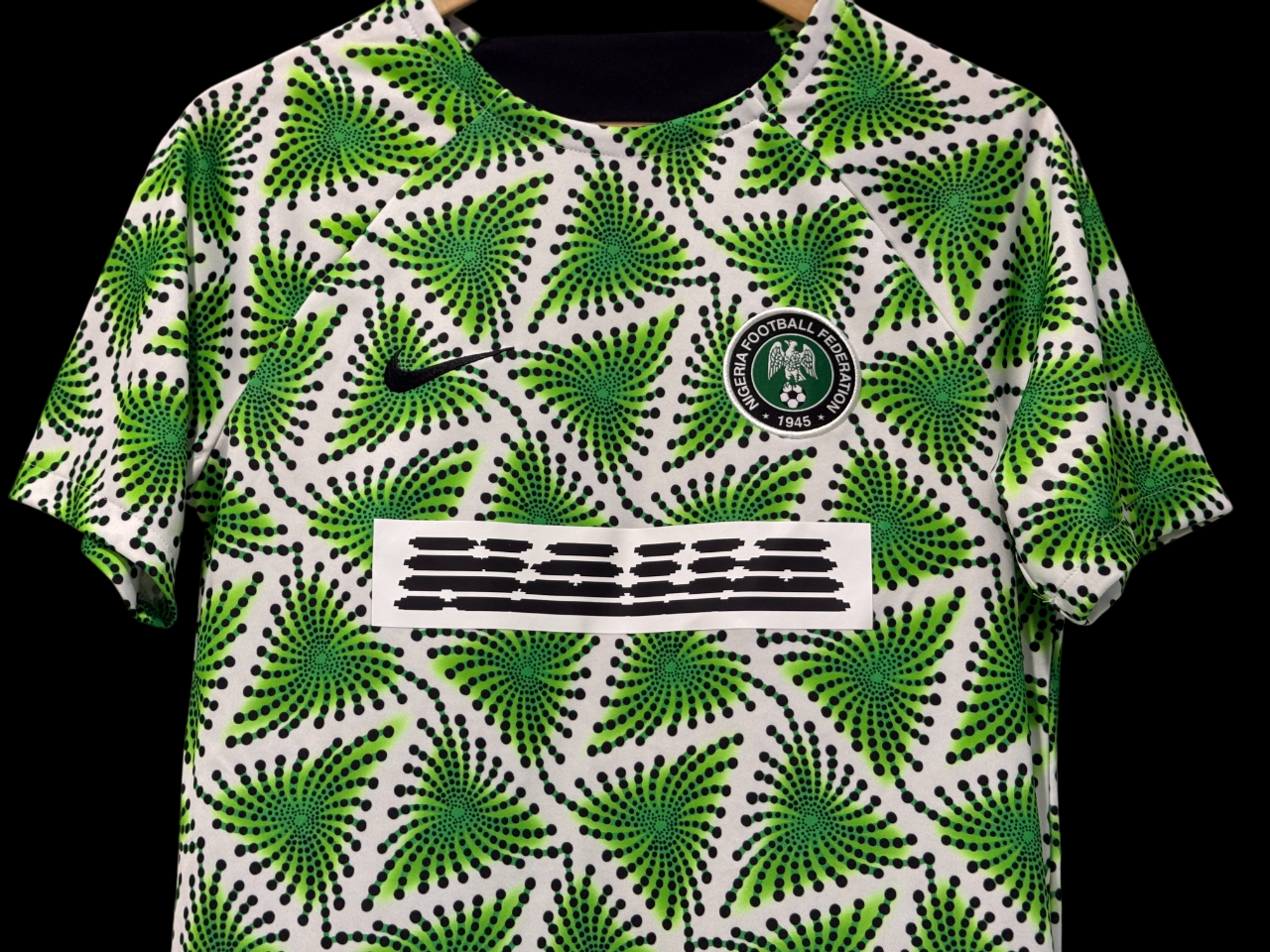 Nigeria 2022 2023 Pre-Match Shirt Soccer Football Jersey NIKE