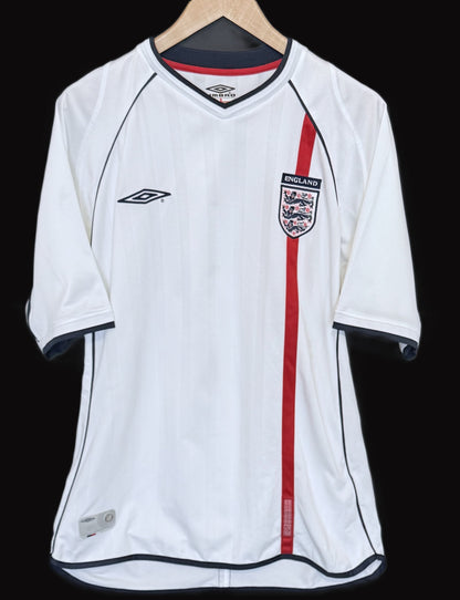 England Home Shirt from 2001–2003