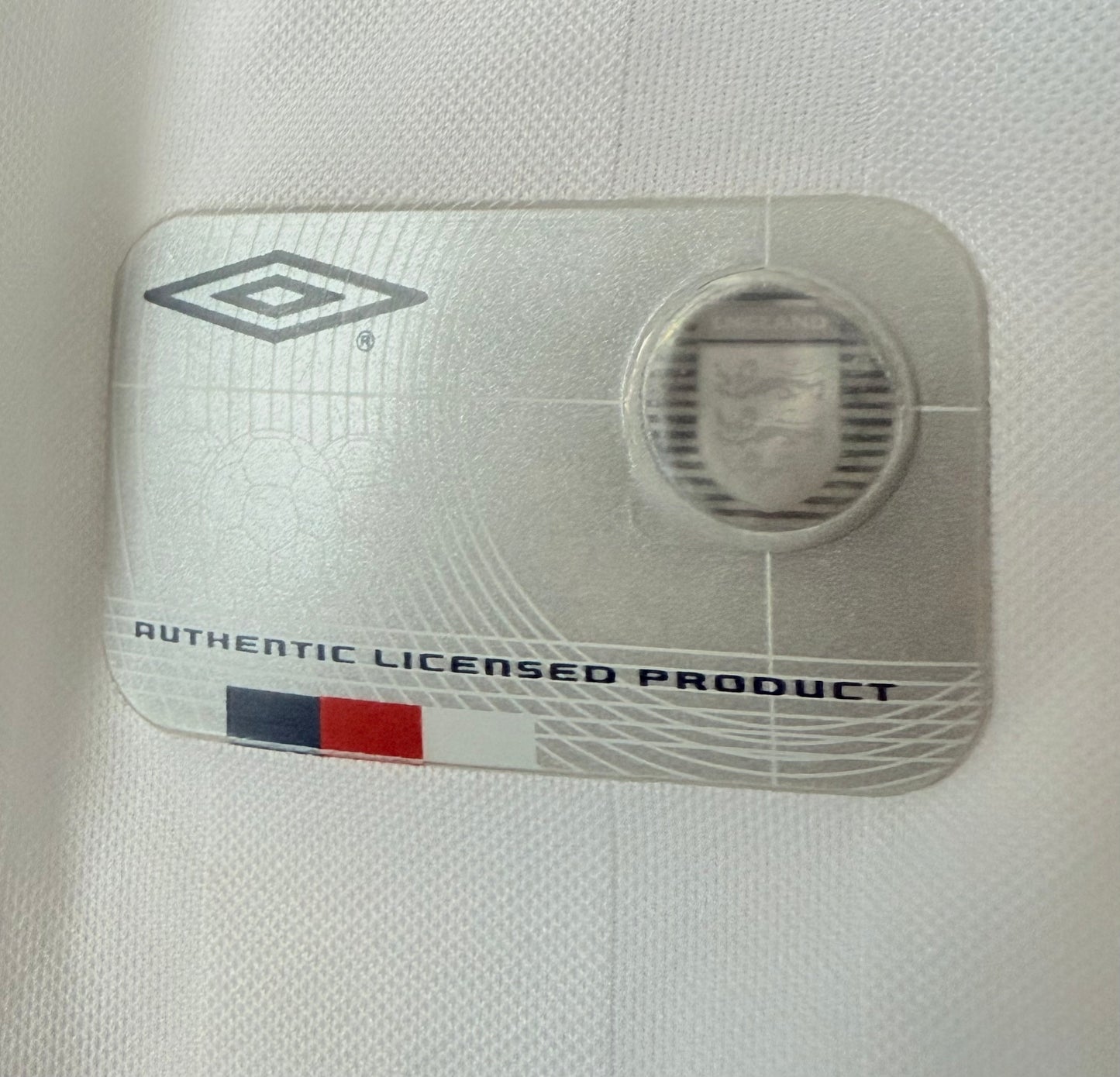 England Home Shirt from 2001–2003