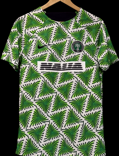 Nigeria 2022 2023 Pre-Match Shirt Soccer Football Jersey NIKE