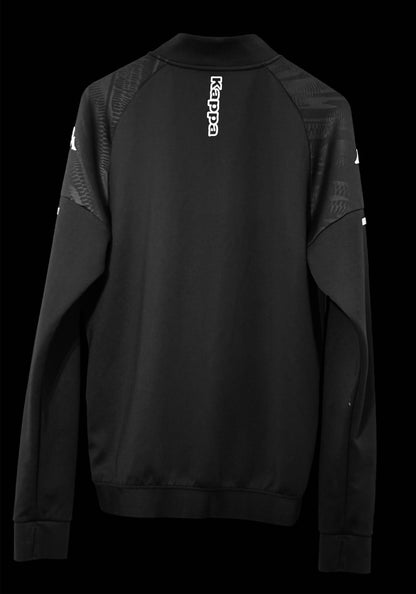 Aston Villa Kappa 1/4 Zip Training Top (Player Issue – JL Initials)