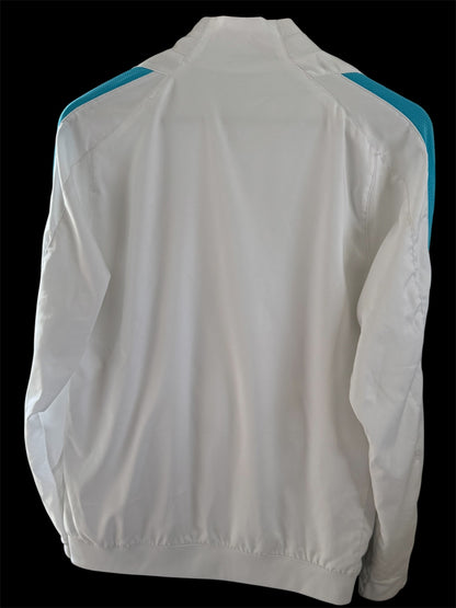 Manchester City white 2015-16 NIKE track jacket