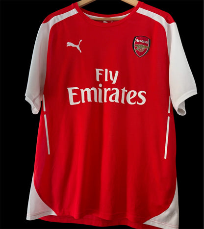 Arsenal 2014/15 Home Shirt – Santi Cazorla #19