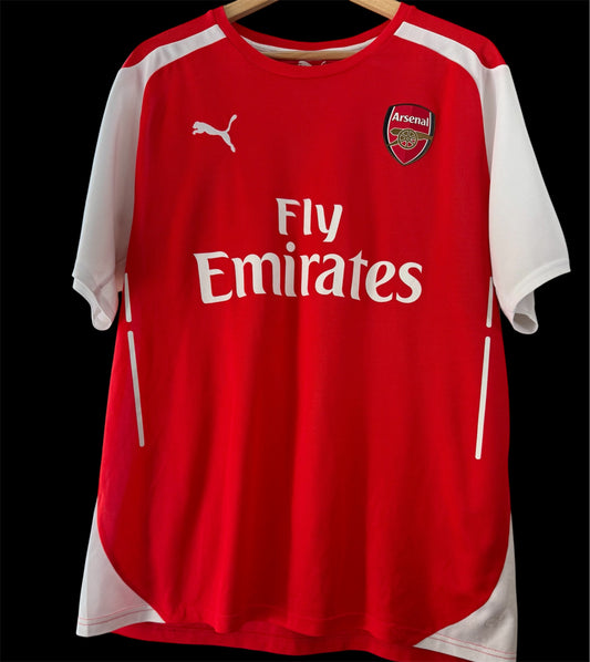 Arsenal 2014/15 Home Shirt – Santi Cazorla #19
