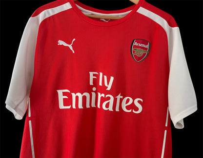 Arsenal 2014/15 Home Shirt – Santi Cazorla #19